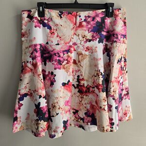 Lane Bryant Size 18 Floral Skirt